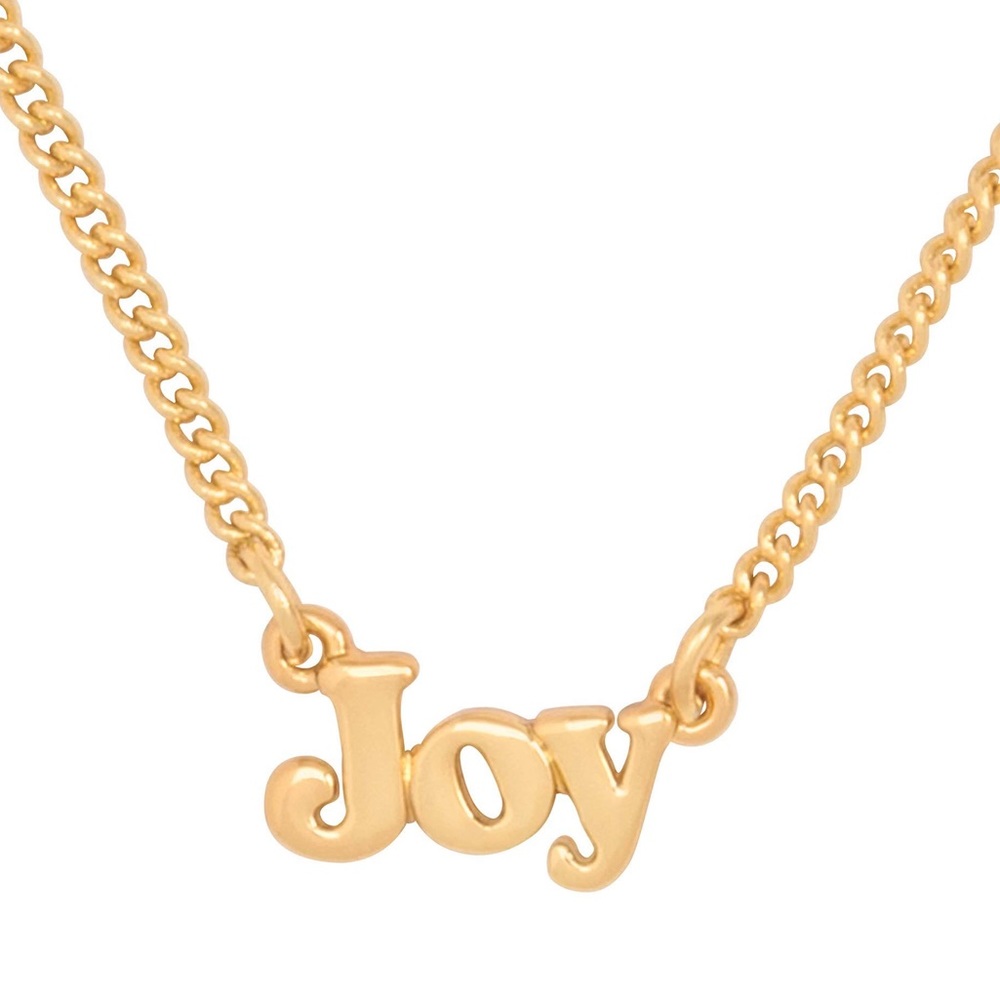 ban.do Good Intentions Necklace | Joy (24k gold plated)